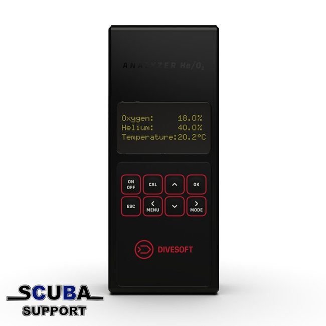 Divesoft ANALYZER HE/O2