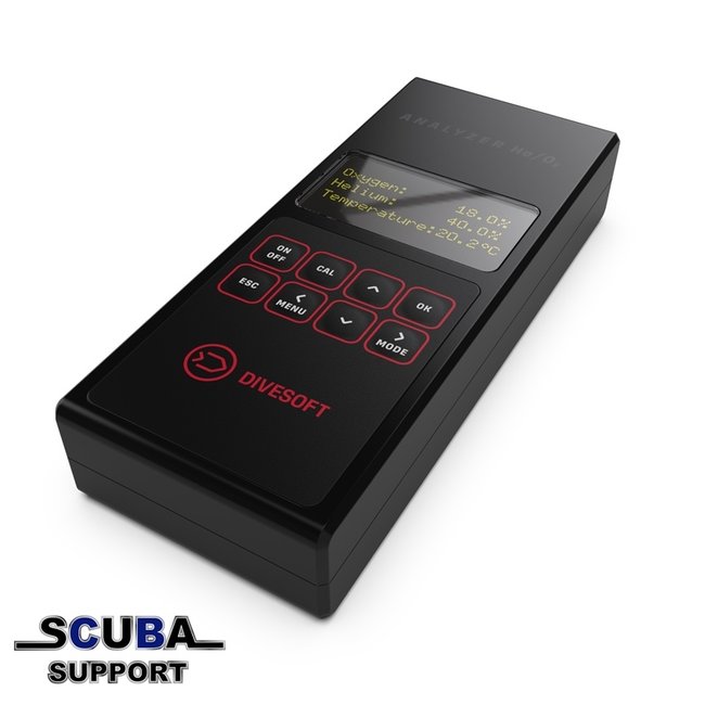 Divesoft ANALYZER HE/O2