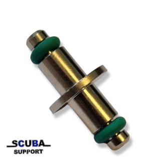 ISC High pressure swivel with edge for Nitrox and Oxygen