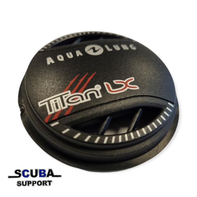 Aqua Lung Purge Cover Titan LX Zwart