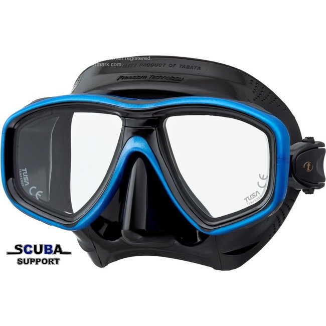 Tusa M212 Ceos Diving mask with black silicone