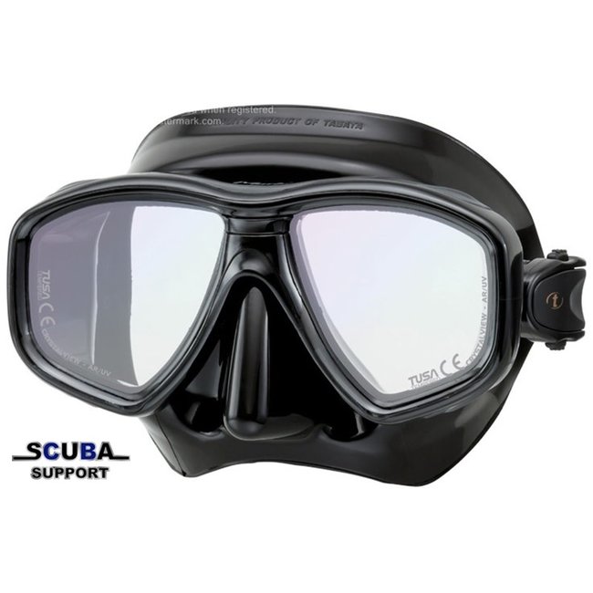 Tusa M212 Ceos Diving mask with black silicone