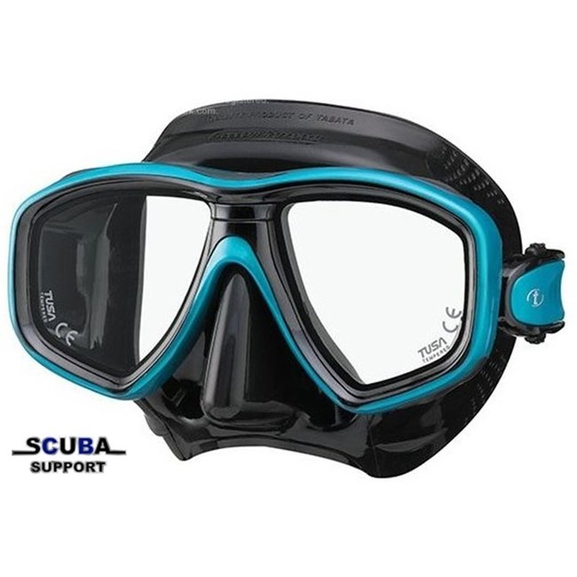 Tusa M212 Ceos Diving mask with black silicone