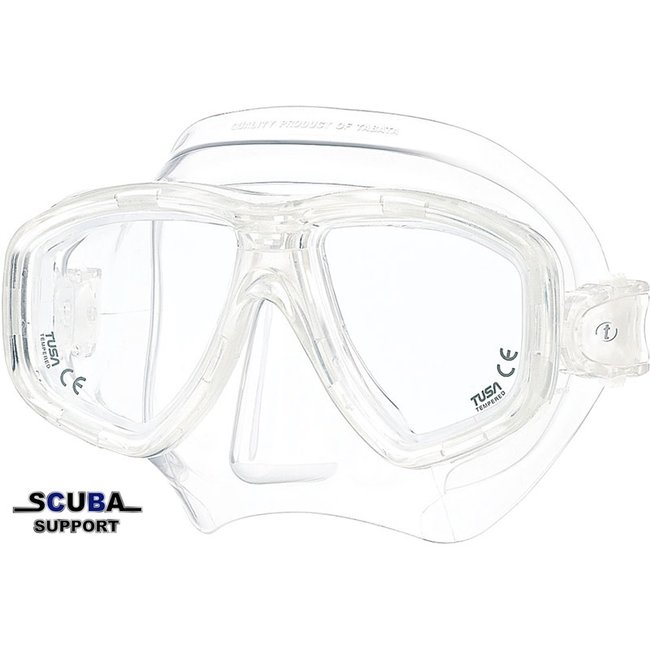 Tusa M212 Ceos Diving Mask Clear Silicone