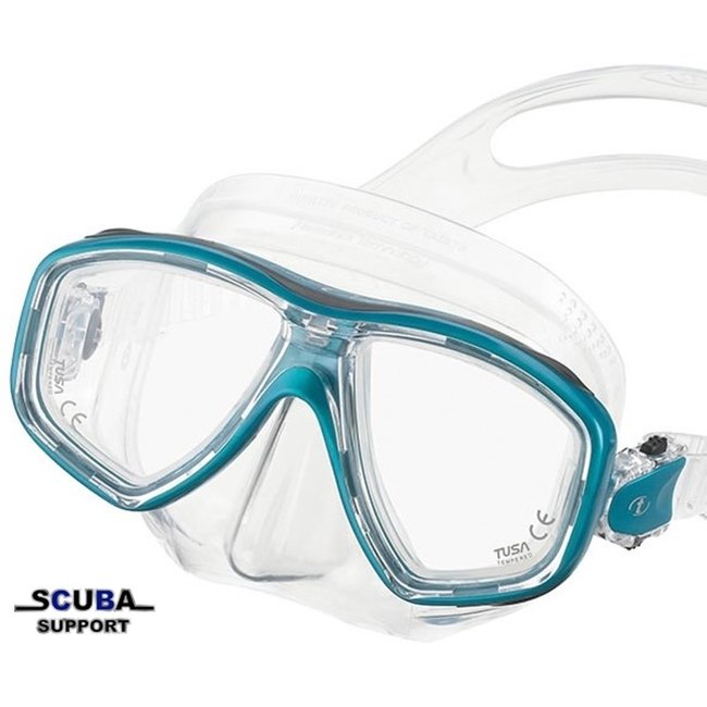 Tusa M212 Ceos Diving Mask Clear Silicone