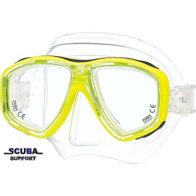 Tusa M212 Ceos Diving Mask Clear Silicone