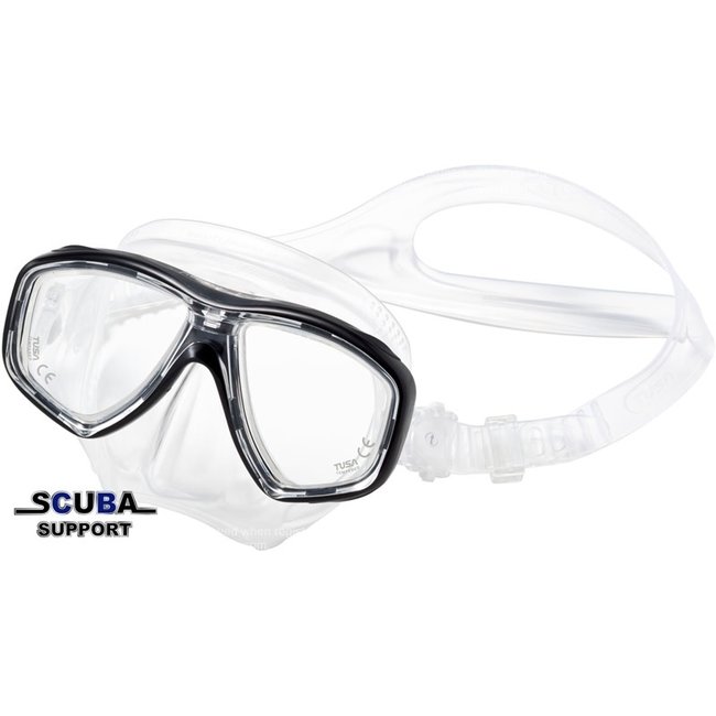 Tusa M212 Ceos Diving Mask Clear Silicone