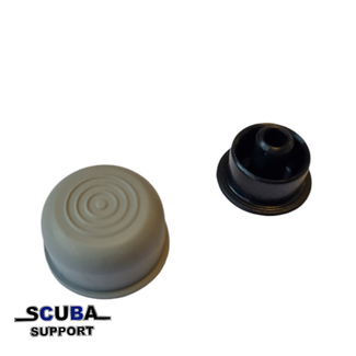 Aqua Lung Cover Button, Airsource II grey (Set)