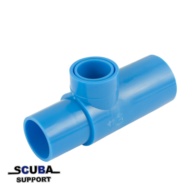 Vandagraph T-piece for flow divider