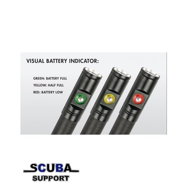 Tovatec Duiklamp T1000V USB Video Light