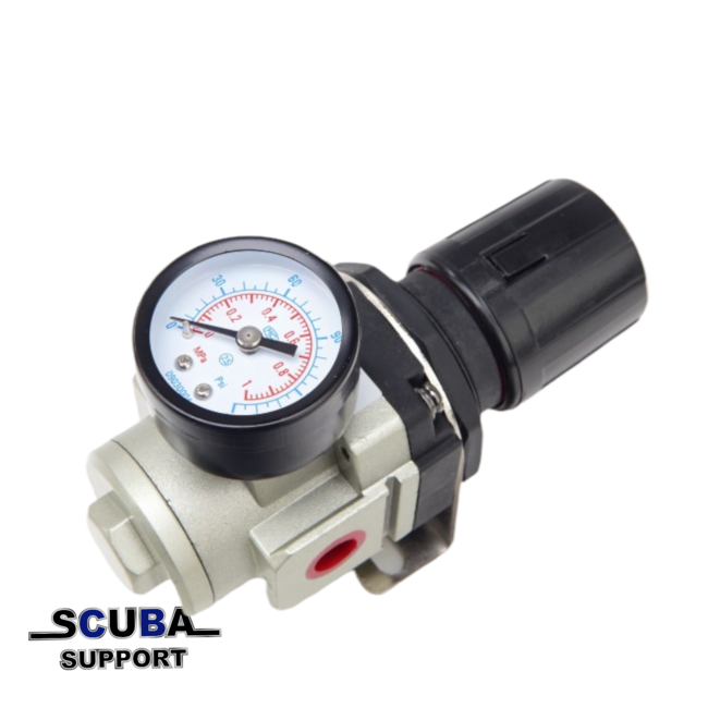 Scuba Support Pressure reducer for compressed air