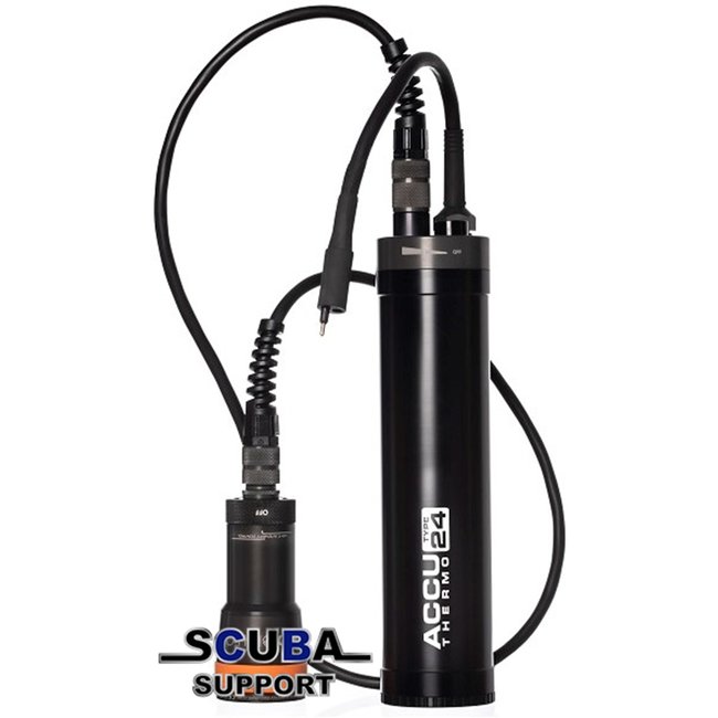 Ammonite System Accu thermo 24Ah LED Speleo Mark II complete