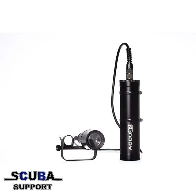 Ammonite System LED Nautilus set/accu 24Ah/HD cable/charger