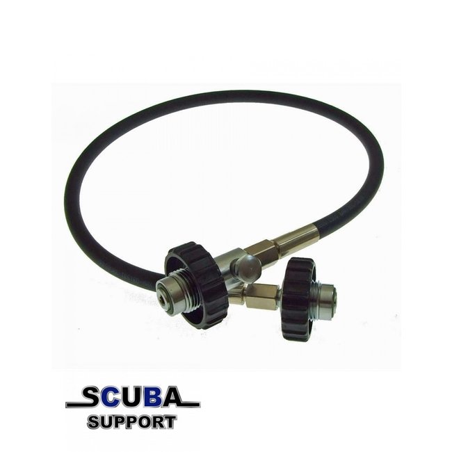 Scuba Support Fill Whip / Decanting hose DIN-DIN