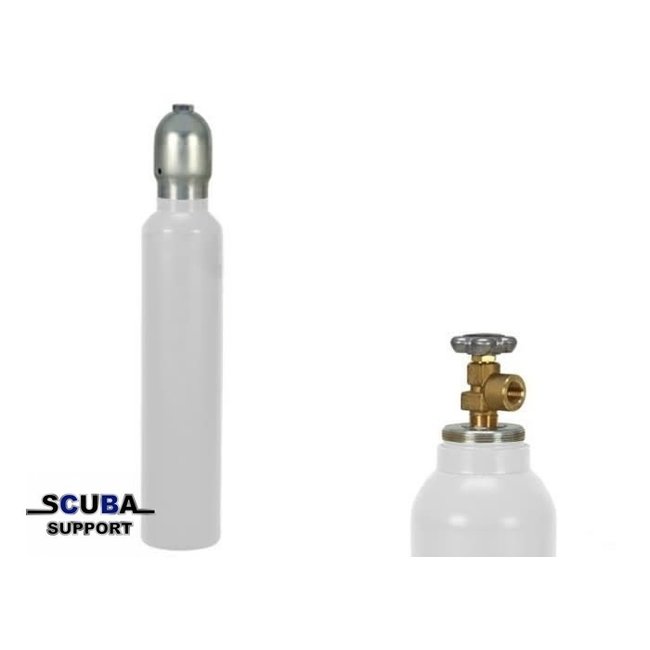 Persluchtfles 7 liter 300 bar DIN aansluiting