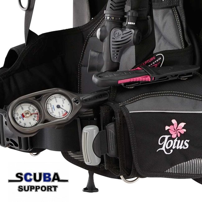 Aqua Lung Lotus I3 Black/Silver/Pink BCD