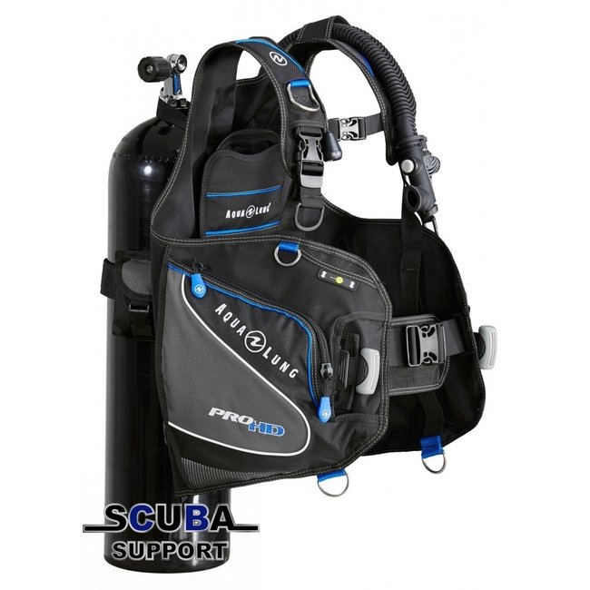 Aqua Lung Pro HD Black/Charcoal/Blue Trimvest