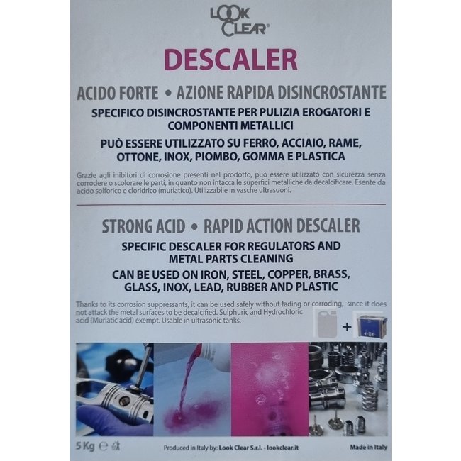 Look Clear Regulator Ontkalker / Descaler voor in Ultrasoonbad