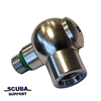 ESM Swivel LP 90graden / middendruk knie voor op 1e trap 3/8