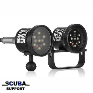 Seaya LED 70W VIDEO Dive light + 13.8Ah Li-Ion battery pack,  12V4A charger.