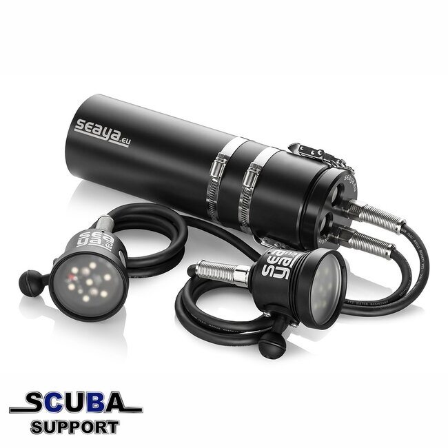 Seaya LED 70W VIDEO Dive light + 13.8Ah Li-Ion battery pack,  12V4A charger.