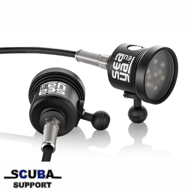 Seaya LED 70W VIDEO Dive light + 41.4Ah Li-Ion battery pack,  12V6A charger