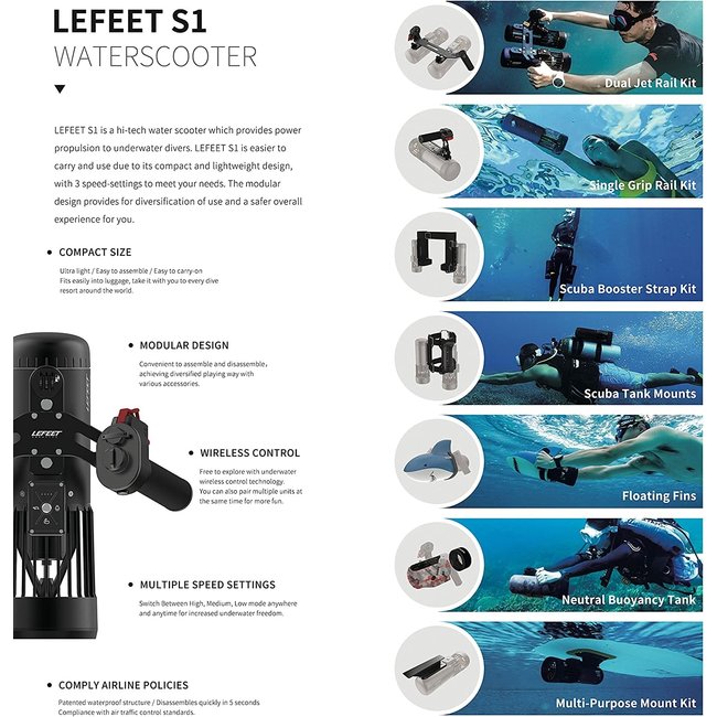 Lefeet S1 Water Scooter Lefeet