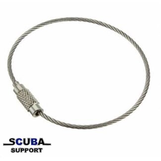 Dive Elements RVS kabelring (Stainless cable ring) Per stuk