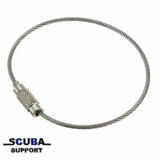 Dive Elements RVS kabelring (Stainless cable ring)