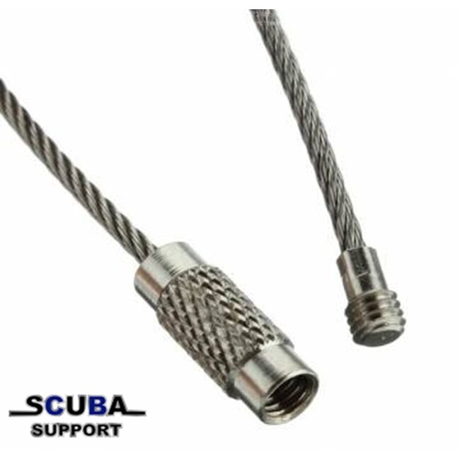 Dive Elements RVS kabelring (Stainless cable ring)