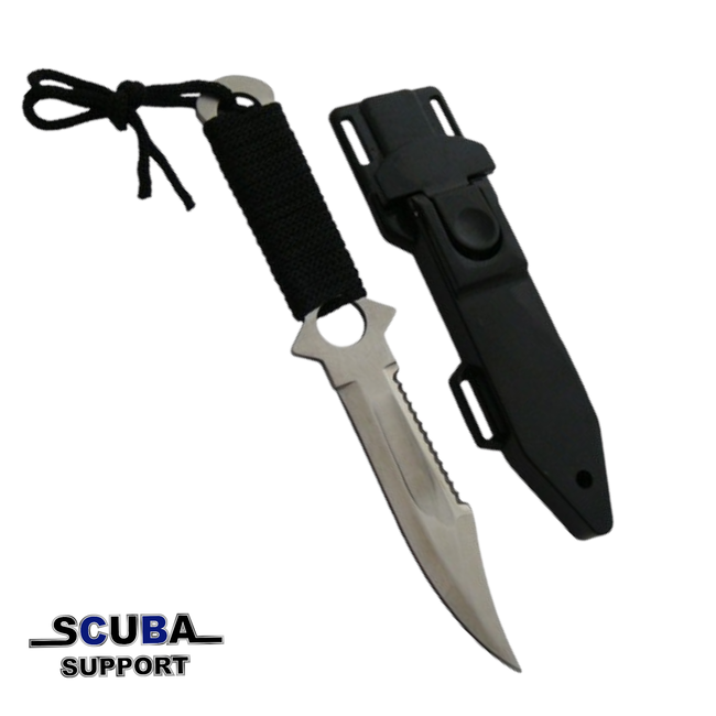 Dive Elements Paracord Touw - 3mm - 15 meter - Zwart - Vismagneet Touw - 125kg trekkracht