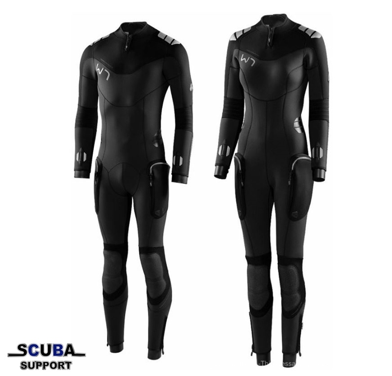 Wetsuit-top heren en dames, 1,5 mm/3 mm neopreen wetsuitjas, rits aan de voorkant en lange mouwen, duikpak om te zwemmen, snorkelen, duiken, surfen (3 mm, zwart, 3XL