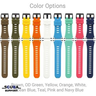 Shearwater Teric single colour strap kit