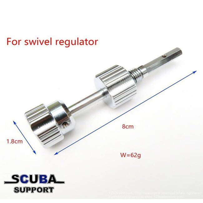 Scuba Support 2e trap afstel tool met Imbus