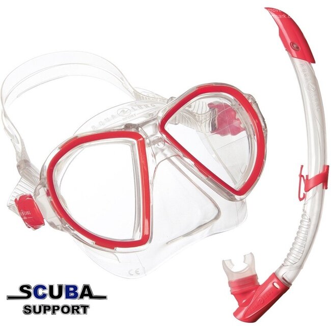 Aqua Lung Masker en Snorkel Set Combo Duetto LX