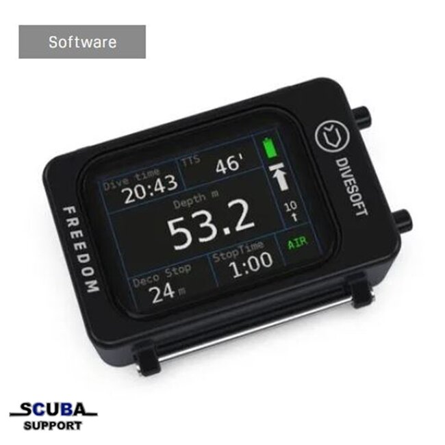 Divesoft Freedom Advanced Bottom Timer to Advanced Nitrox