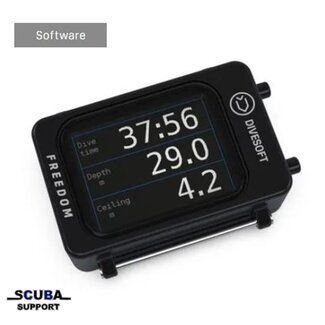 Divesoft Freedom Advanced Bottom Timer to Basic Nitrox