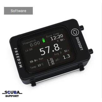 Divesoft Freedom Advanced Bottom Timer to CCR Bottom Timer