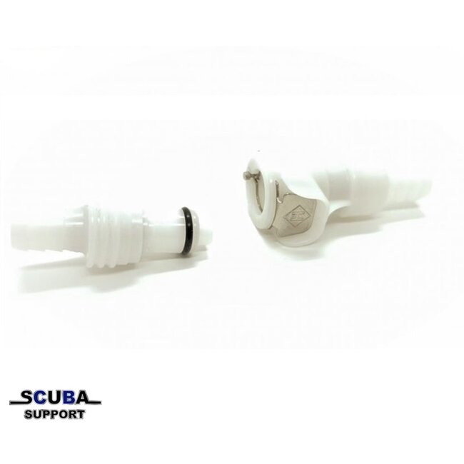 Dive Elements Quick disconnect for p-valve en She-P (SET)