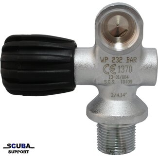 DirZone Mono Kraan NPSM 3/4, G5/8 232Bar mat chroom