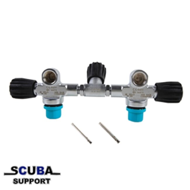 DirZone Manifold Complete M25x2 2xG5/8 mat chroom