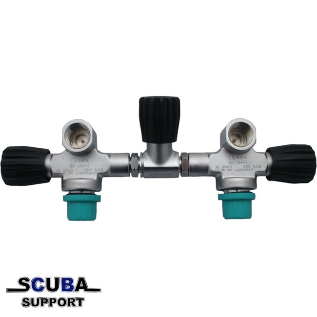 DirZone Manifold Complete M25x2 2xG5/8 mat chroom