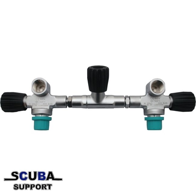 DirZone Manifold Complete M25x2 2xG5/8 mat chroom