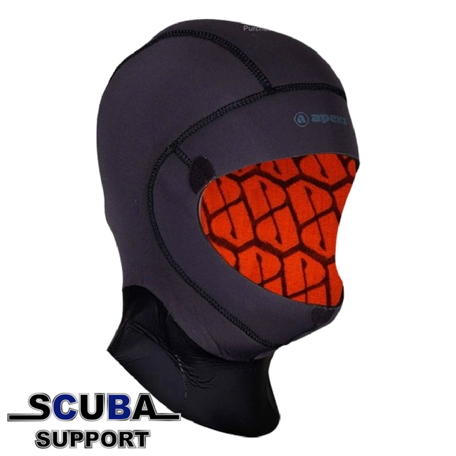Apeks ThermiQ Hood 5mm Neopreen