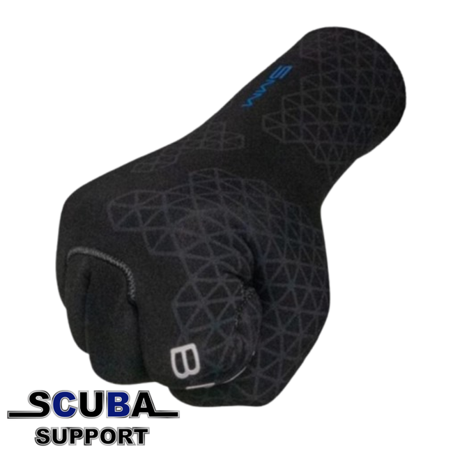 Bare 5mm S-Flex Glove Black