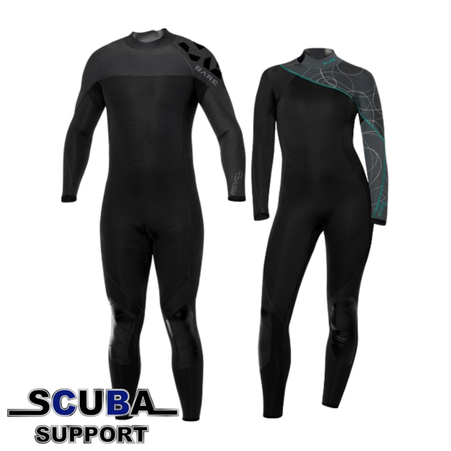 Bare 7mm Revel & Elate Full Dive suit