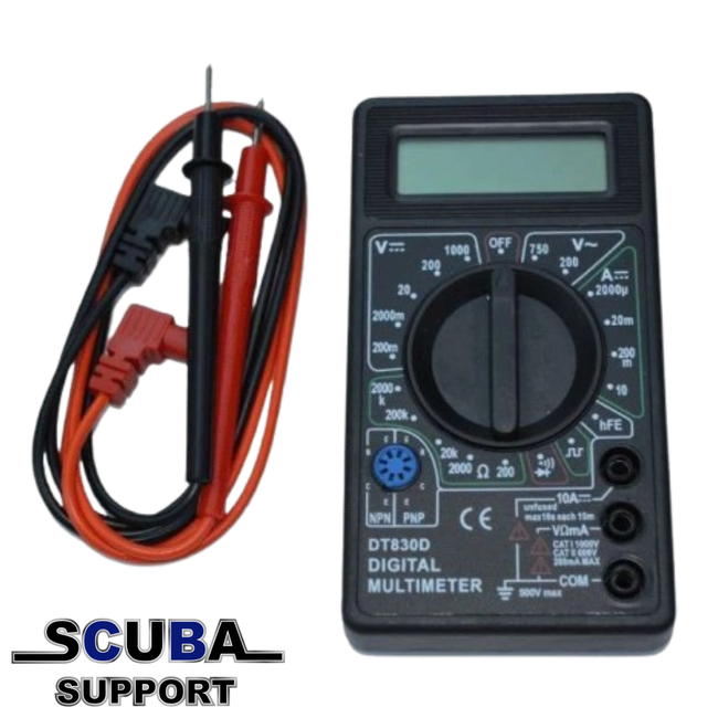 Scuba Support Digital Multimeter