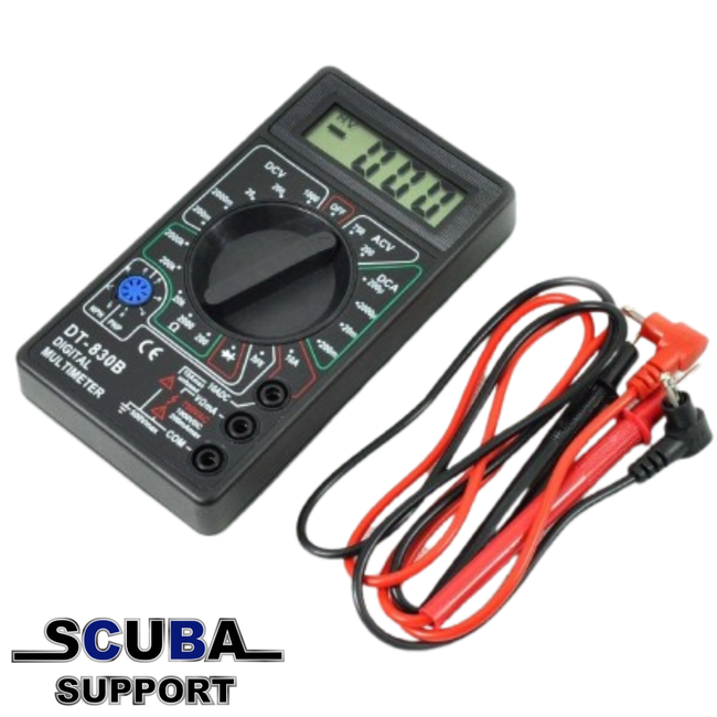 Scuba Support Digital Multimeter
