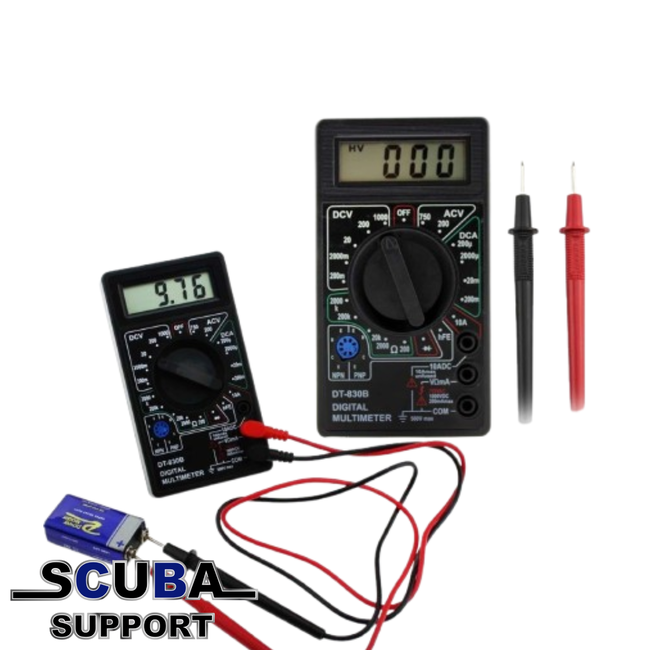 Scuba Support Digital Multimeter