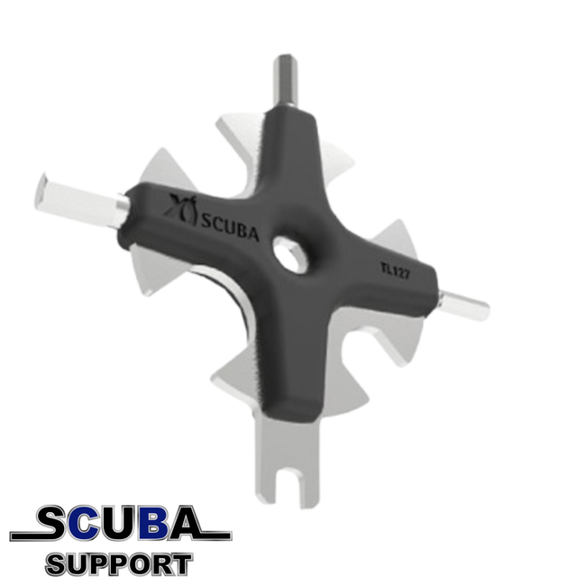 XS Scuba Star Tool, RVS